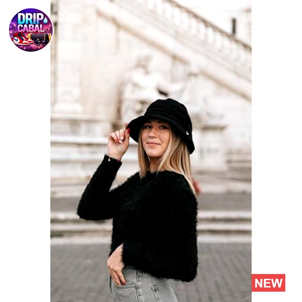 Packable Floppy Bucket Hat Polyester Blend Adjust… - image 3